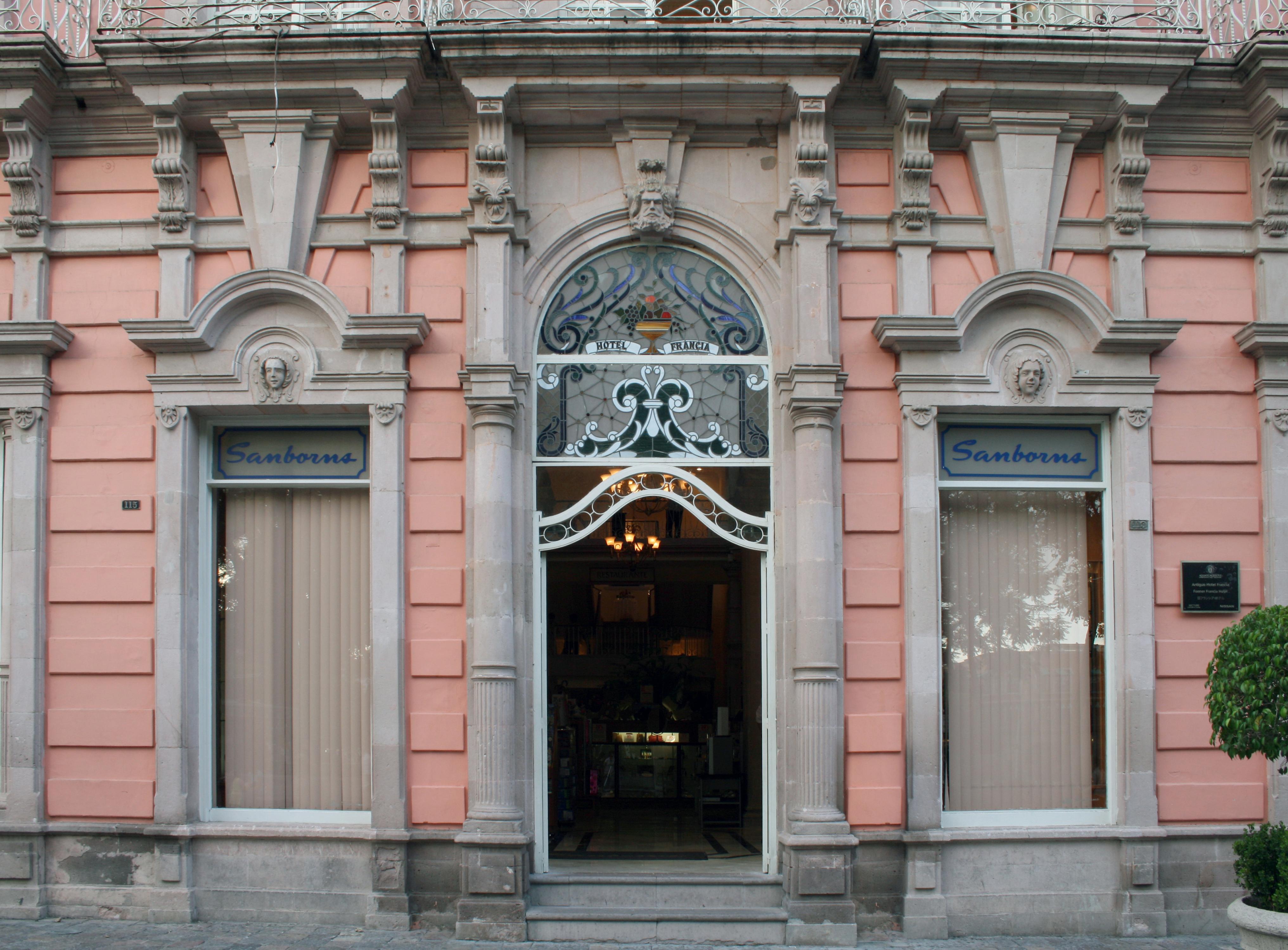 Hotel Francia Aguascalientes Eksteriør bilde